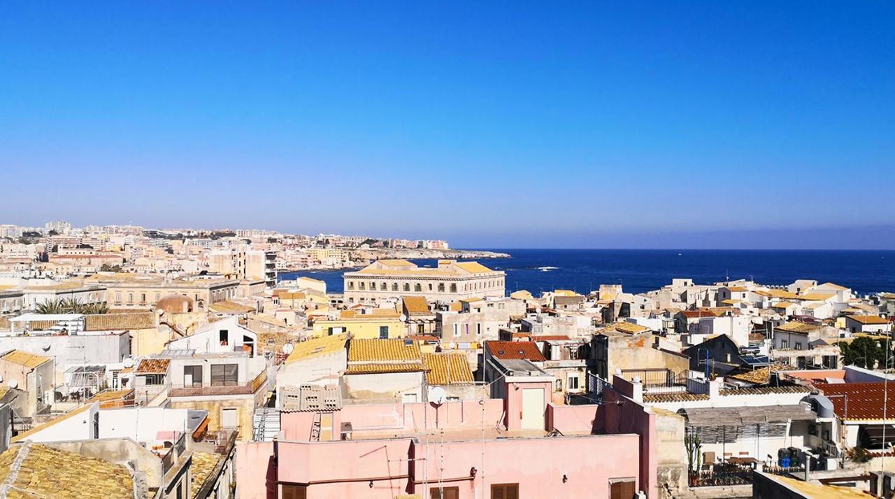 Апартаменти Terrazza Dei Mori - Seaview Terrace In Ortigia Syracuse Екстер'єр фото